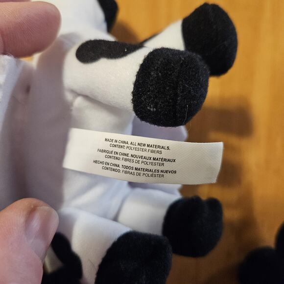 Chick-fil-A Eat Mor Chikin Cow Plush Toys Lot 2 Small Stuffed Animals Promo - Picture 6 of 7